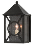 Currey & Company 5500-0004 Ripley Midnight Outdoor Lighting Wall Sconce