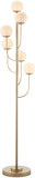 Currey & Company 8000-0097 Farnsworth Contemporary Brass Floor Lamp Light