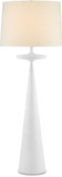 Currey & Company 8000-0104 Giacomo Gesso White Floor Light