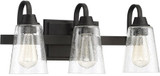 Craftmade 41903-ESP-CS Grace Espresso 3-Light Bathroom Sconce Lighting