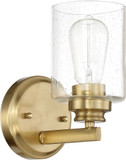 Craftmade 50501-SB Bolden Modern Satin Brass Wall Sconce