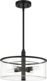 Craftmade 55694-FB Hailie Modern Flat Black Lighting Pendant