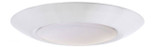 Craftmade X9007-W-LED Contemporary White LED 7.4" Ceiling Lighting