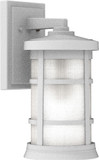 Craftmade ZA2314-TW Composite Lanterns Textured White Exterior 15" Wall Light Sconce