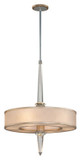 Corbett 166-46-WSL/SS Harlow 35 Inch Tall Medium Silver Transitional Hanging Light Fixture