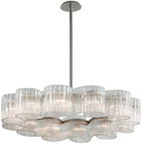Corbett 240-412-WSL Circo Contemporary Satin Silver Leaf Drop Lighting