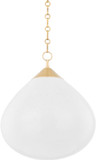 Corbett 362-18-VB Semilla Modern Vintage Brass 18" Hanging Light Fixture