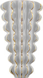 Corbett 394-02-CGG Esperanza Contemporary Ceramic Gloss Gray Wall Lighting Sconce