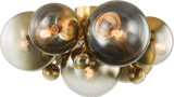 Corbett 427-07-VPB Kyoto Modern Vintage Polished Brass Ceiling Lighting Fixture