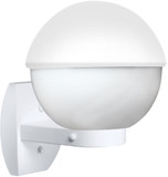 Costaluz 307807-WALL 3078 Series Modern White Exterior Wall Sconce Light