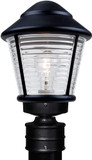 Costaluz 310057-POST 3100 Series Modern Black Exterior Post Lamp