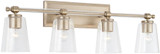 Capital Lighting 144841BS-523 Breigh Brushed Champagne Bathroom Sconce