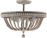 Capital Lighting 229521MS Kayla Contemporary Mystic Sand Ceiling Light Fixture