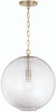 Capital Lighting 349911MA Dolan Contemporary Matte Brass Hanging Pendant Lighting