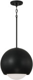 Capital Lighting 351611BI Dolby Modern Black Iron Mini Hanging Light