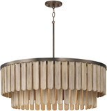 Capital Lighting 355661DR Jada Contemporary Dark Brass Pendant Light Fixture
