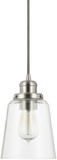 Capital Lighting 3718BN-135 Pendant Modern Brushed Nickel Mini Hanging Light Fixture
