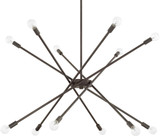 Capital Lighting 425601NG Modern Nordic Grey Ceiling Chandelier