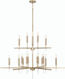 Capital Lighting 449302MA Elora Contemporary Matte Brass Hanging Chandelier