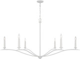 Capital Lighting 450661XW Grady Contemporary Textured White Chandelier Lighting