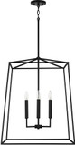 Capital Lighting 537643MB Thea Matte Black 22" Foyer Lighting Fixture