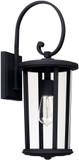 Capital Lighting 926711BK Howell Black Exterior Wall Lamp