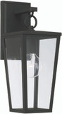 Capital Lighting 948111BK Elliott Black 6" Exterior Lighting Sconce