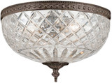 Crystorama 117-12-EB English Bronze Ceiling Light Fixture
