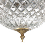 Crystorama 117-12-OB Olde Brass Ceiling Lighting Fixture
