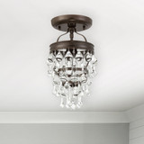 Crystorama 131-VZ_CEILING Calypso Contemporary Vibrant Bronze Ceiling Lighting Fixture