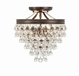 Crystorama 130-VZ_CEILING Calypso Modern Vibrant Bronze Overhead Lighting