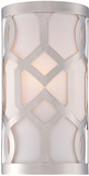 Crystorama 2262-PN Jennings Polished Nickel Lamp Sconce