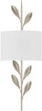 Crystorama 501-SA Broche Contemporary Antique Silver Wall Sconce