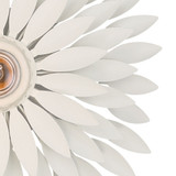 Crystorama 500W-MT Broche Contemporary Matte White Wall Lighting