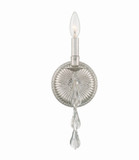 Crystorama 5011-OS-CL-MWP Ashton Olde Silver Wall Lamp