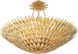 Crystorama 519-GA_CEILING Broche Modern Antique Gold Ceiling Light Fixture