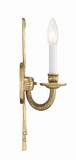 Crystorama 650-OB Arlington Traditional Olde Brass Finish 15 Inch Tall 2 Candle Lighting Sconce
