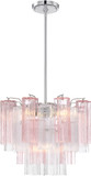 Crystorama ADD-300-CH-SP Addis Contemporary Polished Chrome Drop Lighting