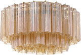 Crystorama ADD-321-AG-AM Addis Modern Aged Brass Home Ceiling Lighting