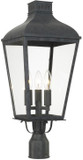 Crystorama DUM-9807-GE Dumont Traditional Graphite Outdoor Foyer Lighting