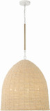 Crystorama JSP-10536-MT Jasper Matte White Pendant Lighting