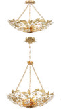 Crystorama MSL-306-GA_CEILING Marselle Antique Gold Ceiling Light Fixture