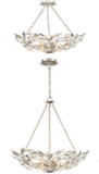 Crystorama MSL-306-SA_CEILING Marselle Antique Silver Flush Lighting