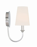 Crystorama PAY-921-CH Payton Polished Chrome Wall Lamp
