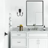 Crystorama PAY-922-BF Payton Black Forged Wall Sconce Lighting