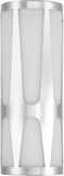 Crystorama ROY-802-CH_LED Royston Contemporary Polished Chrome LED Wall Light Fixture