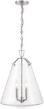 Crystorama VSS-7015-PN Voss Modern Polished Nickel Pendant Lighting