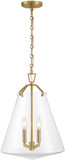 Crystorama VSS-7015-LG Voss Modern Luxe Gold Lighting Pendant