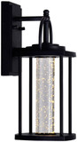 CWI Lighting 0407W7-1-101 Greenwood Modern Black LED Exterior 6" Wall Lamp