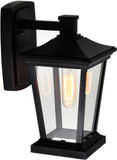 CWI Lighting 0413W7-1-101 Leawood Black Outdoor 6.5" Sconce Lighting